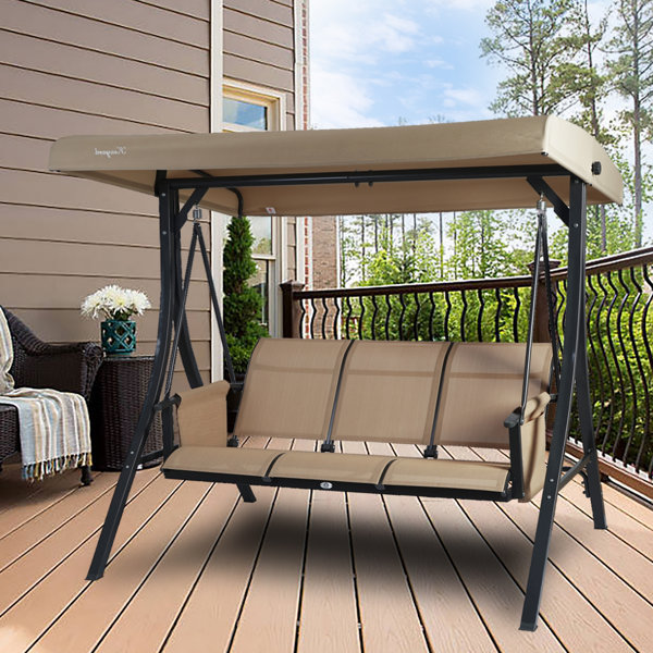 patio swing wayfair